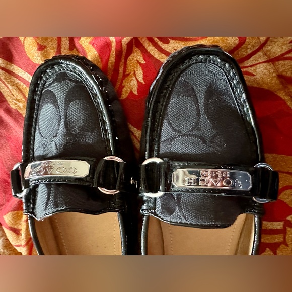 COACH Loafers Black Size 9 - Picture 2 of 5